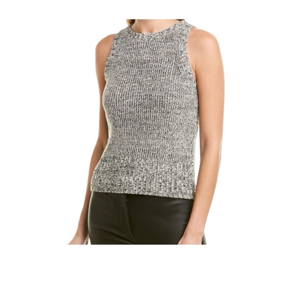 Theory Cable-Back Wool-Blend Shell | Size: S - Picture 1 of 11